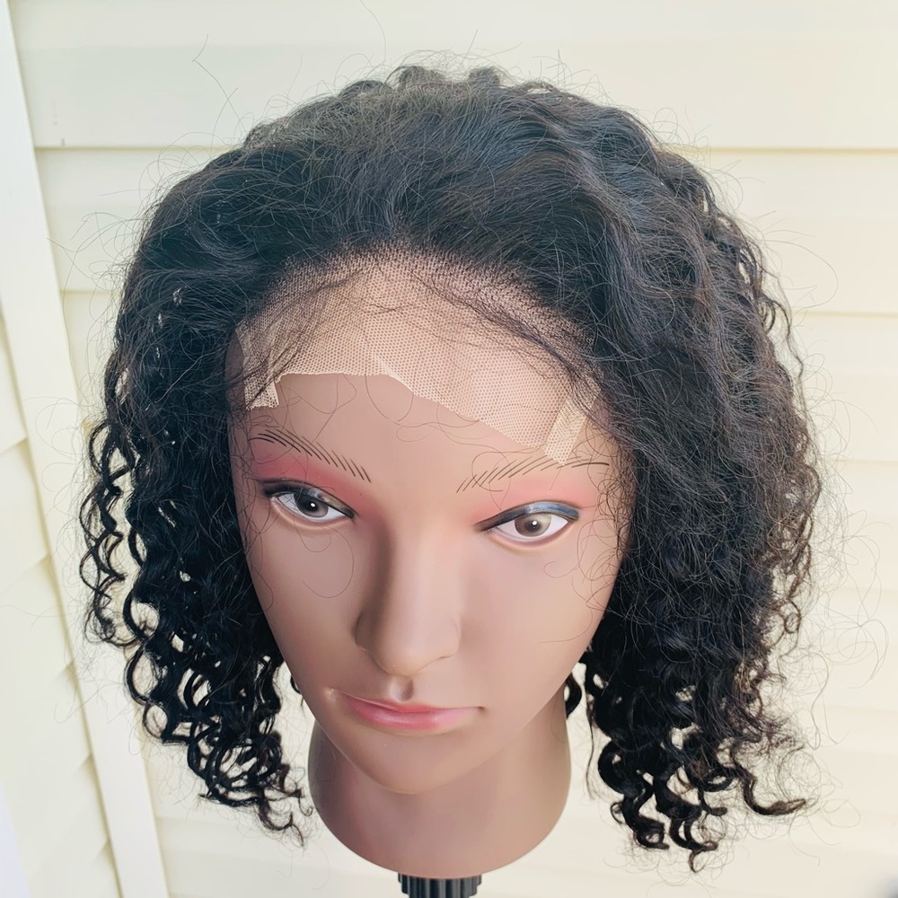 4x4 Curly Human Hair Wig